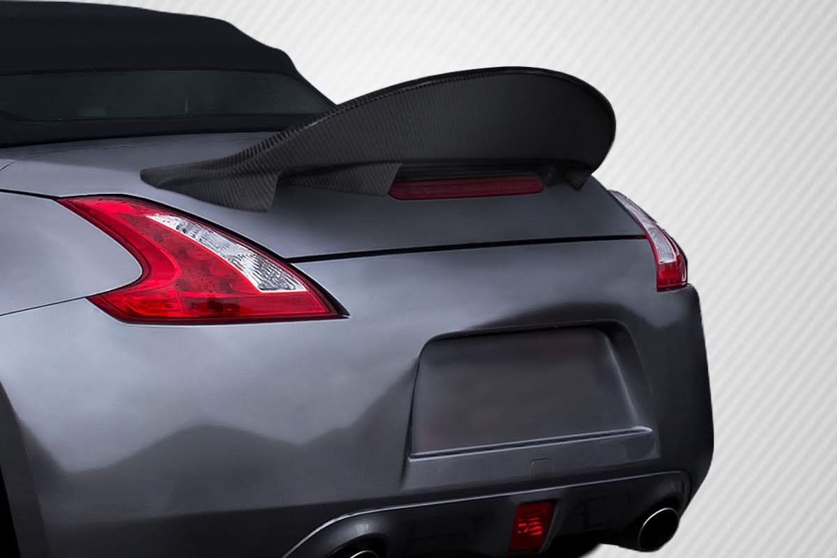2009-2020 Nissan 370Z Z34 Tornado Style Rear Wing Spoiler - Carbon
