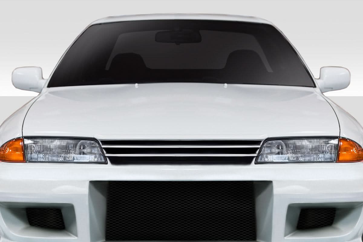 1989-1994 Nissan Skyline R32 J Spec Style Grille - 2 Piece - FRP