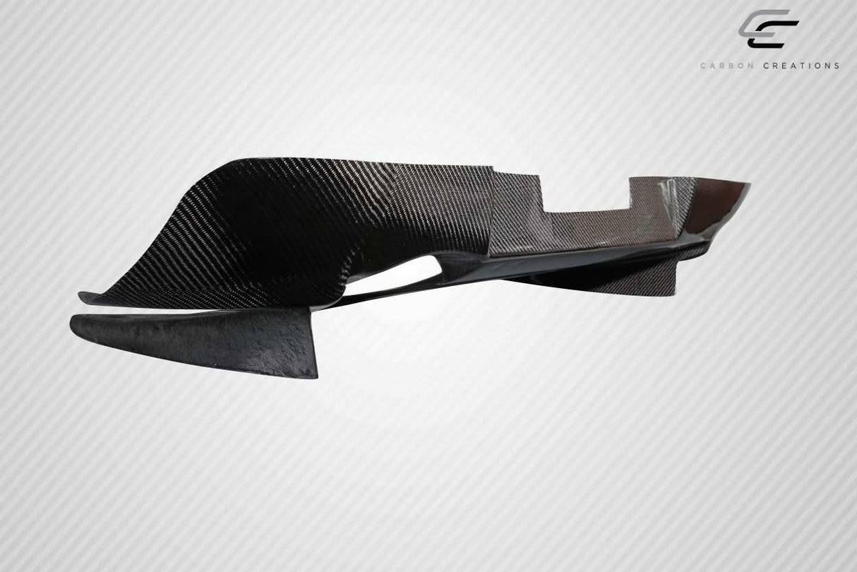 2002-2007 Subaru Impreza WRX STI MTS Style Rear Diffuser - Carbon Fiber