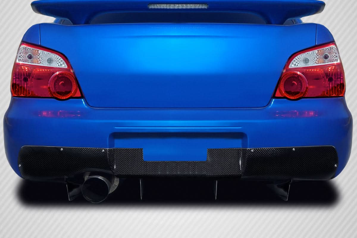 2002-2007 Subaru Impreza WRX STI MTS Style Rear Diffuser - Carbon Fiber