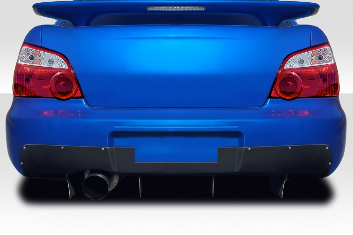 2002-2007 Subaru Impreza WRX STI MTS Style Rear Diffuser - 3 Piece