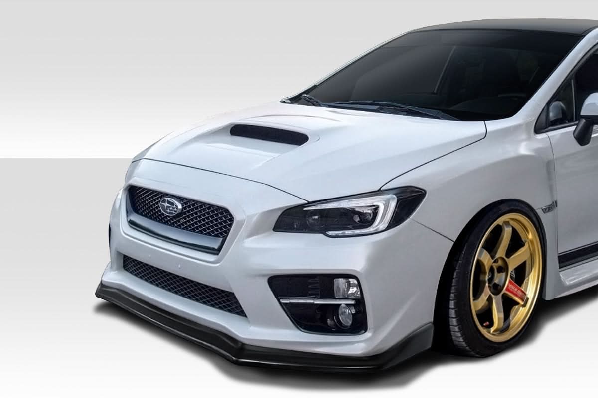 2015-2017 Subaru WRX STI C Speed Style Front Lip Under Spoiler - FRP