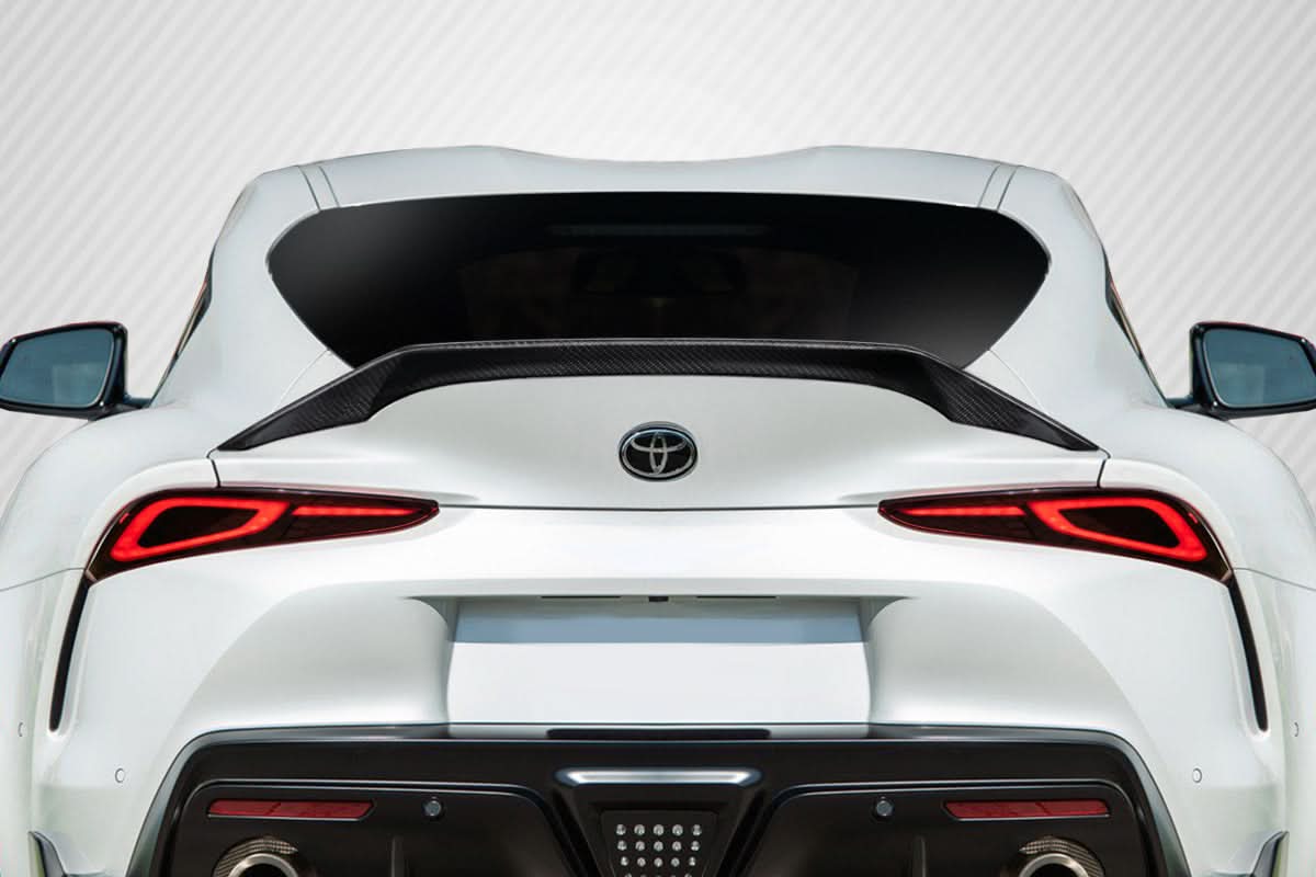 2019-2023 Toyota Supra TD3000 Style Rear Wing Spoiler - Carbon Fiber