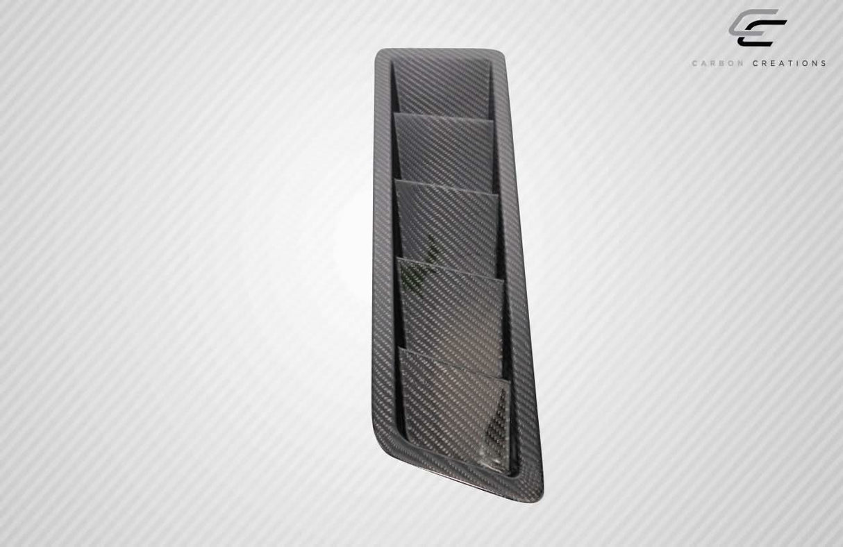Universal Race Hood Louver Vents - 2 Piece - Carbon Fiber