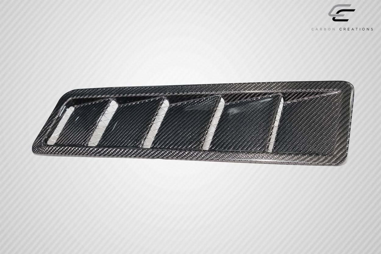 Universal Race Hood Louver Vents - 2 Piece - Carbon Fiber