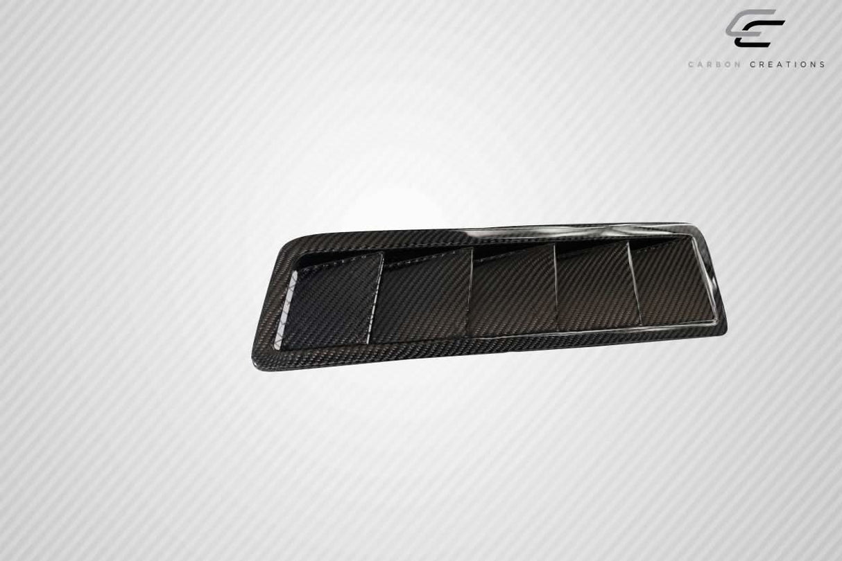 Universal Race Hood Louver Vents - 2 Piece - Carbon Fiber