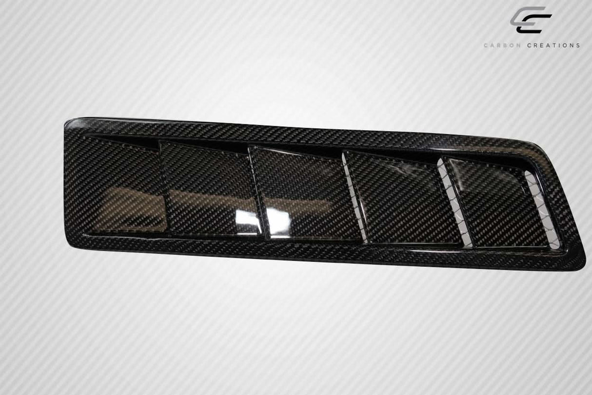 Universal Race Hood Louver Vents - 2 Piece - Carbon Fiber