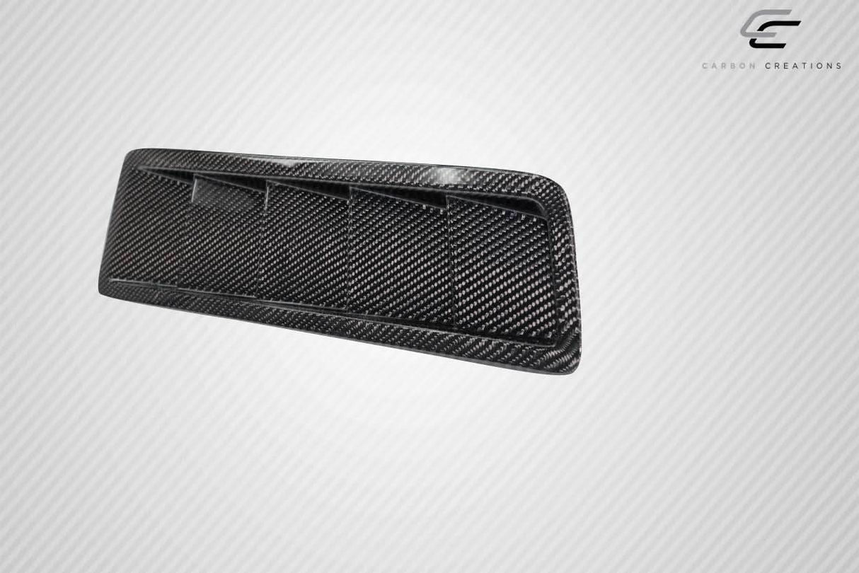 Universal Race Hood Louver Vents - 2 Piece - Carbon Fiber