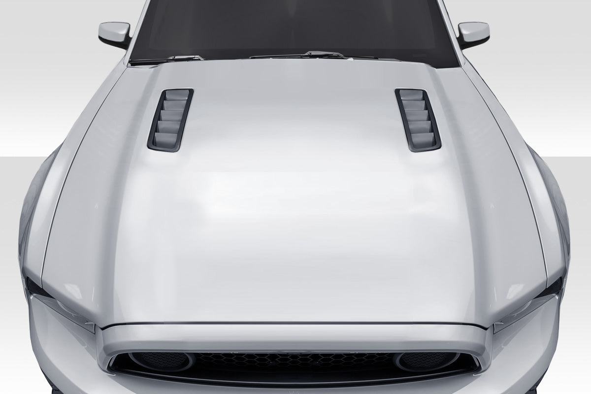 Universal Duraflex Race Hood Louver Vents - 2 Piece