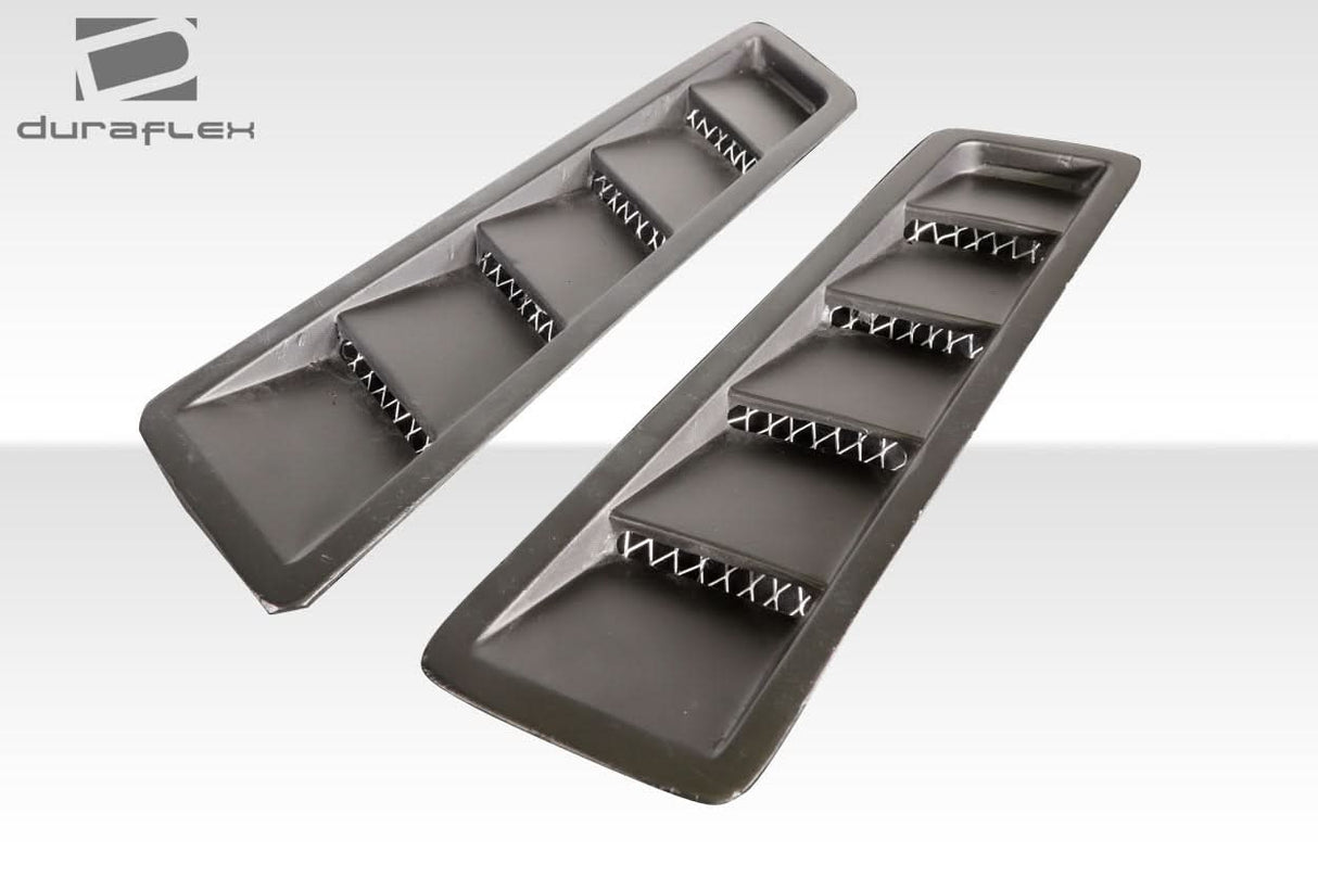 Universal Race Hood Louver Vents - 2 Piece - FRP