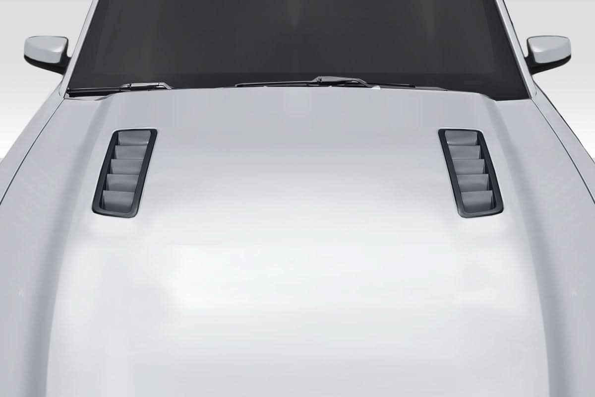 Universal Race Hood Louver Vents - 2 Piece - FRP
