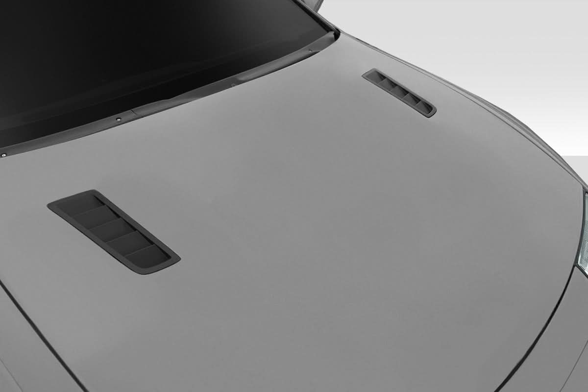 Universal Race Hood Louver Vents - 2 Piece - FRP