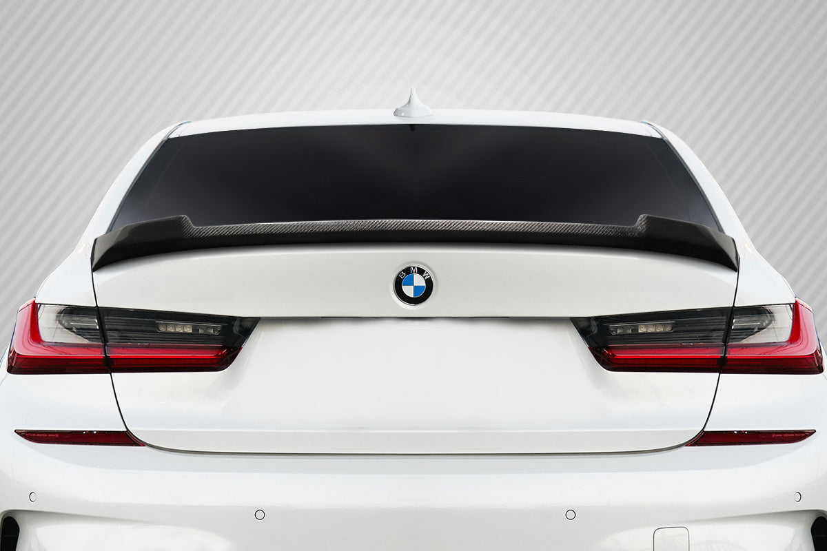 2019-2022 BMW 3 Series AKS Style Rear Wing Spoiler - Carbon Fiber