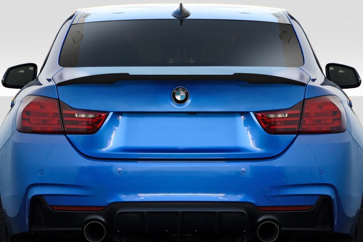 2014-2020 BMW 4 Series M4 Look Rear Wing Trunk Spoiler - FRP