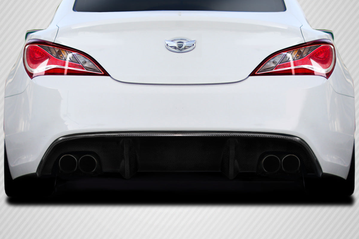 2010-2016 Hyundai Genesis Coupe RBS Style Rear Diffuser - Carbon Fiber