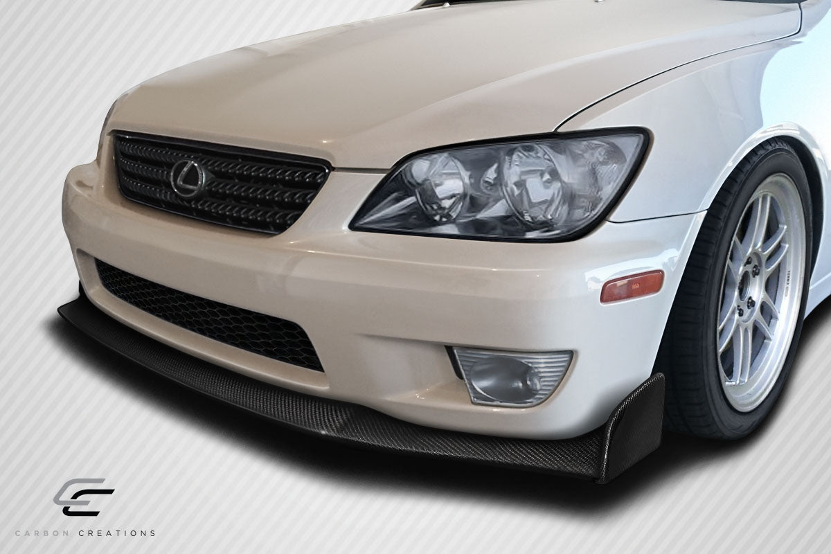 2000-2005 Lexus IS300 Type JS Style Front Lip Under Spoiler - Carbon Fiber