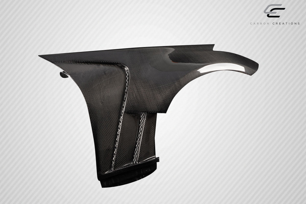 2003-2008 Nissan 350Z AMS GT2 Style Front Fenders (+12mm) - Carbon