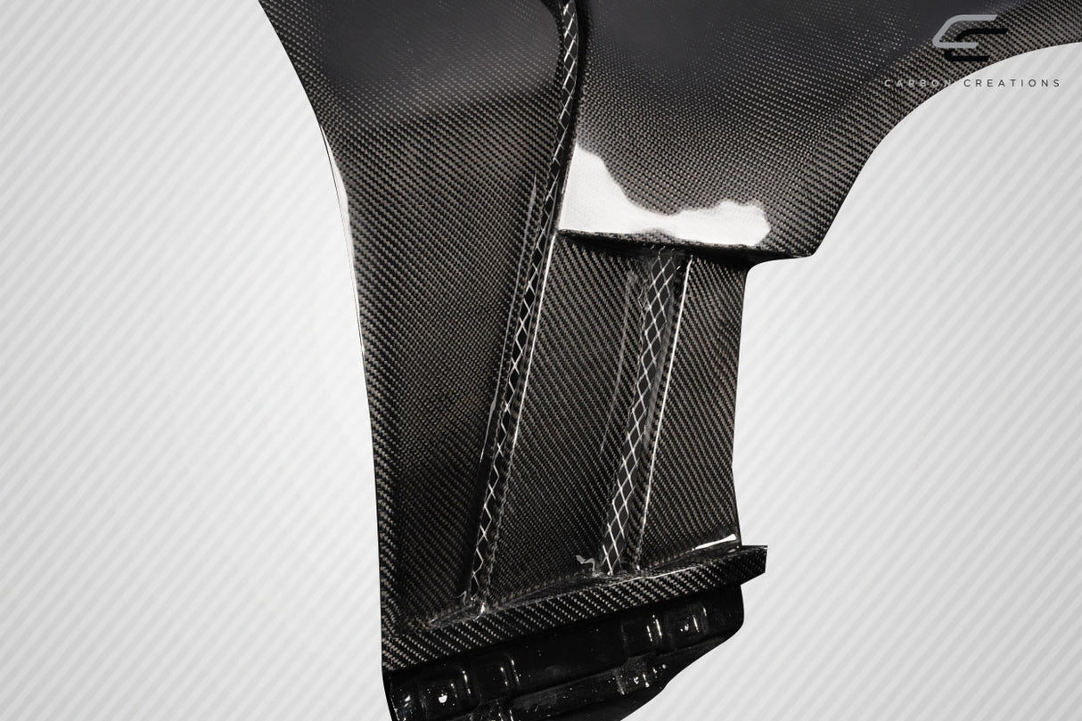 2003-2008 Nissan 350Z AMS GT2 Style Front Fenders (+12mm) - Carbon