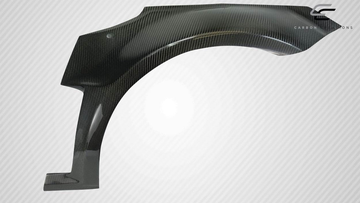 2011-2013 Kia Optima CPR Style Wide Body Front Fender Flares - Carbon Fiber