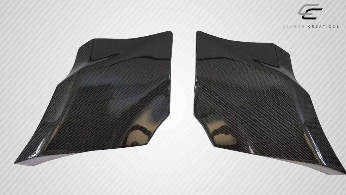 2011-2013 Kia Optima CPR Style Wide Body Front Fender Flares - Carbon Fiber