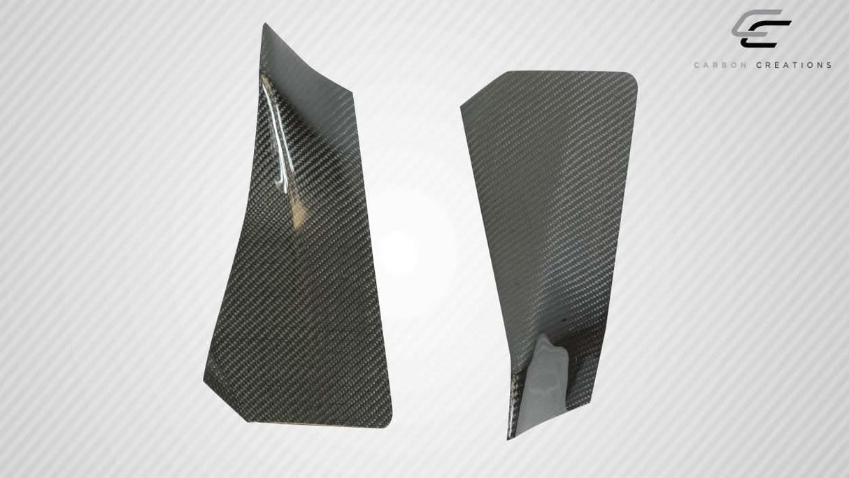 2011-2013 Kia Optima CPR Style Wide Body Rear Fender Flares - Carbon Fiber