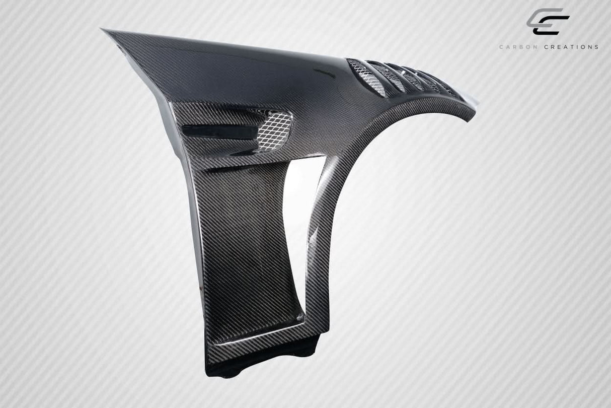 2008-2013 BMW M3 E92 GTR Style Front Fenders - 2 Piece Carbon