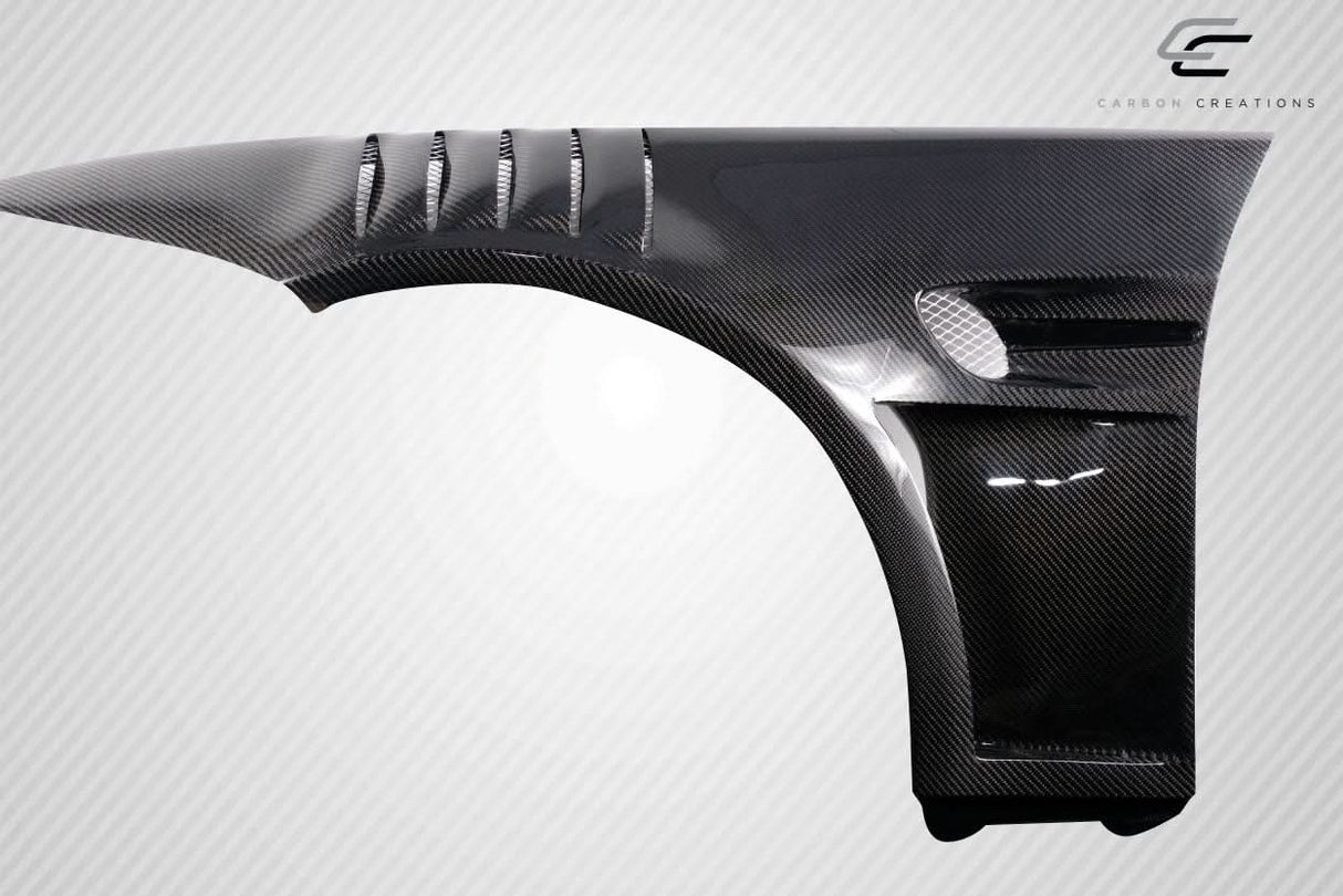 2008-2013 BMW M3 E92 GTR Style Front Fenders - 2 Piece Carbon