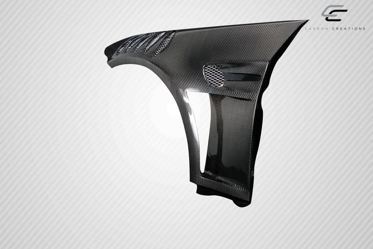 2008-2013 BMW M3 E92 GTR Style Front Fenders - 2 Piece Carbon