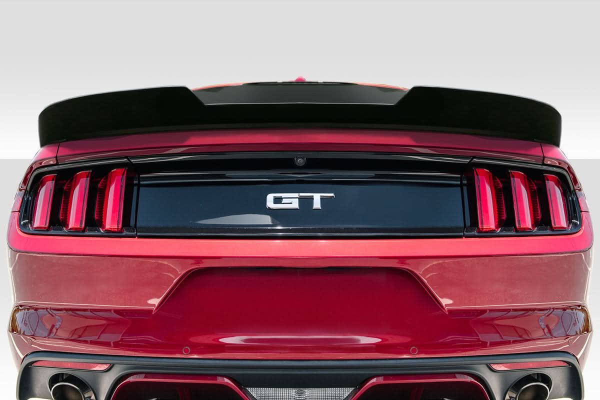 2015-2023 Ford Mustang Wickerbill Style Rear Wing Spoiler - FRP
