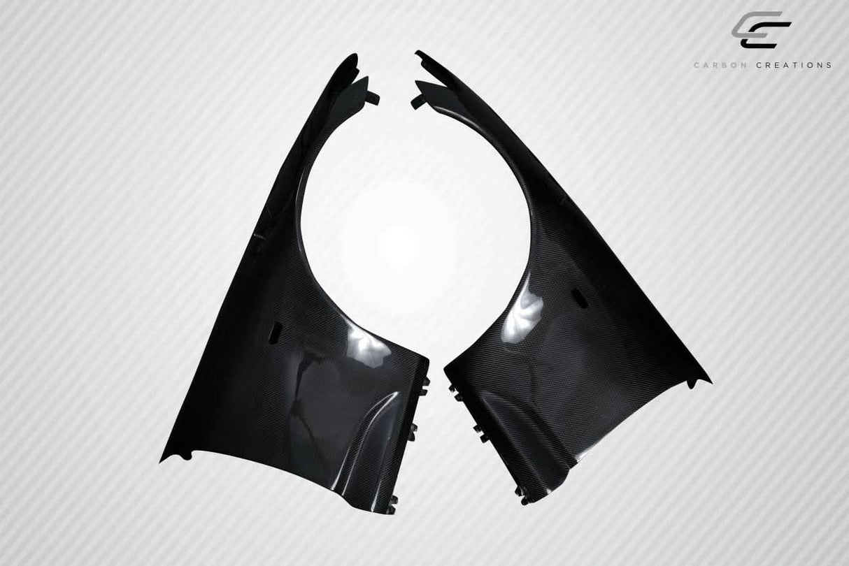 2000-2009 Honda S2000 EVS Style Front Fenders (+30mm) - Carbon Fiber