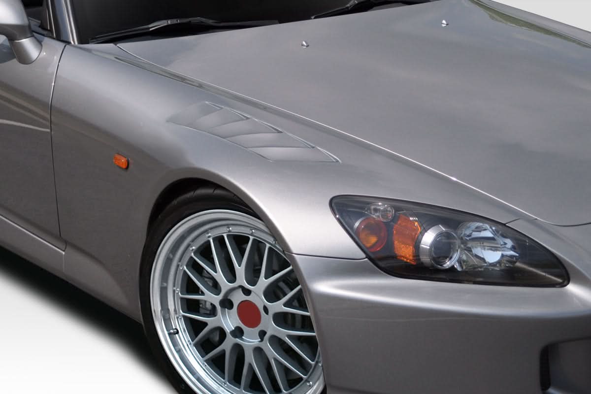 2000-2009 Honda S2000 EVS Style Front Fenders (+30mm) - 2 Piece - FRP