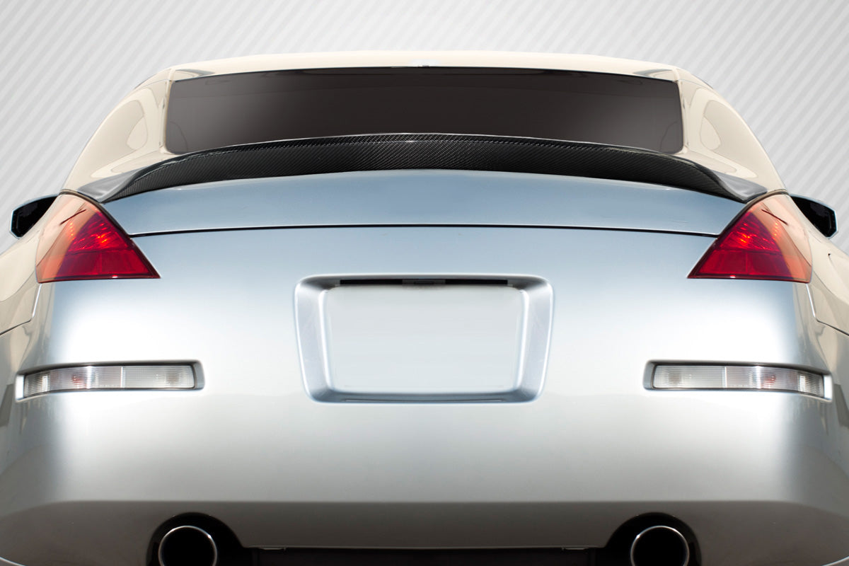 2003-2008 Nissan 350Z BZ Style Rear Wing Spoiler - Carbon Fiber