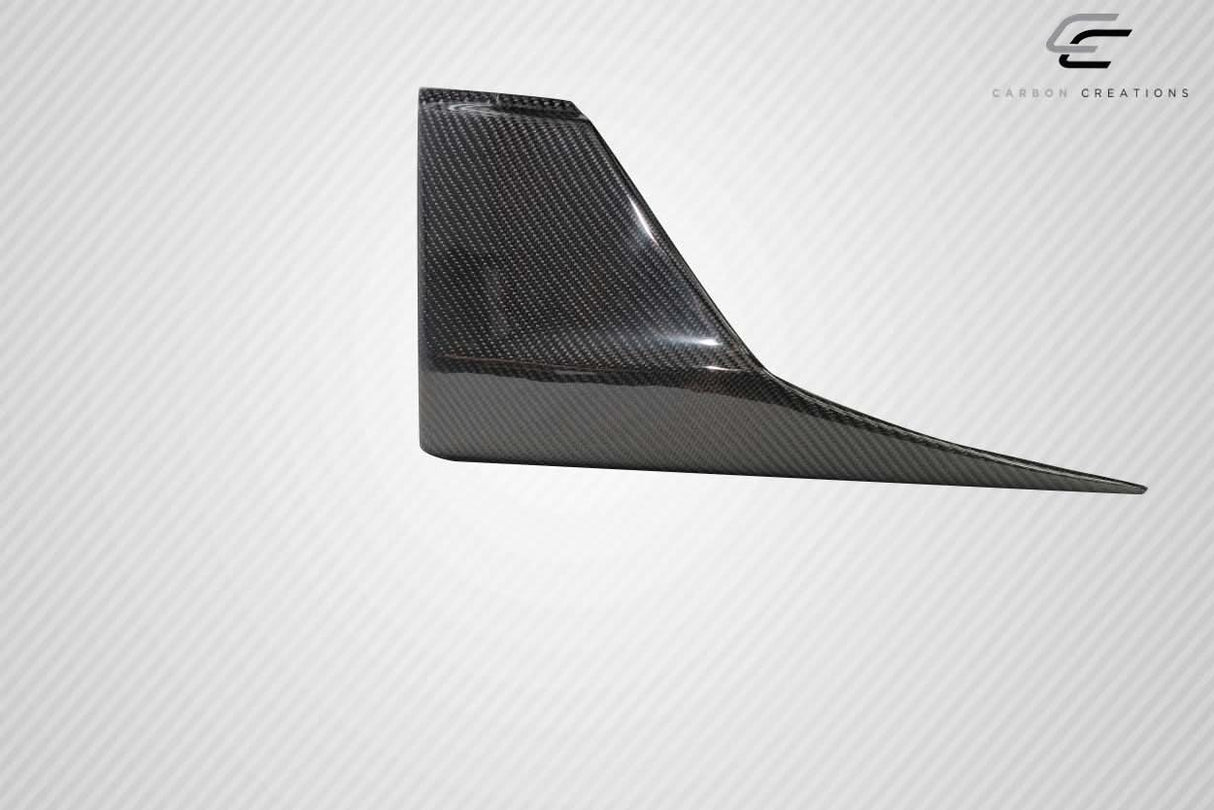 2019-2023 Genesis G70 MSR Style Side Skirts Add On - Carbon Fiber