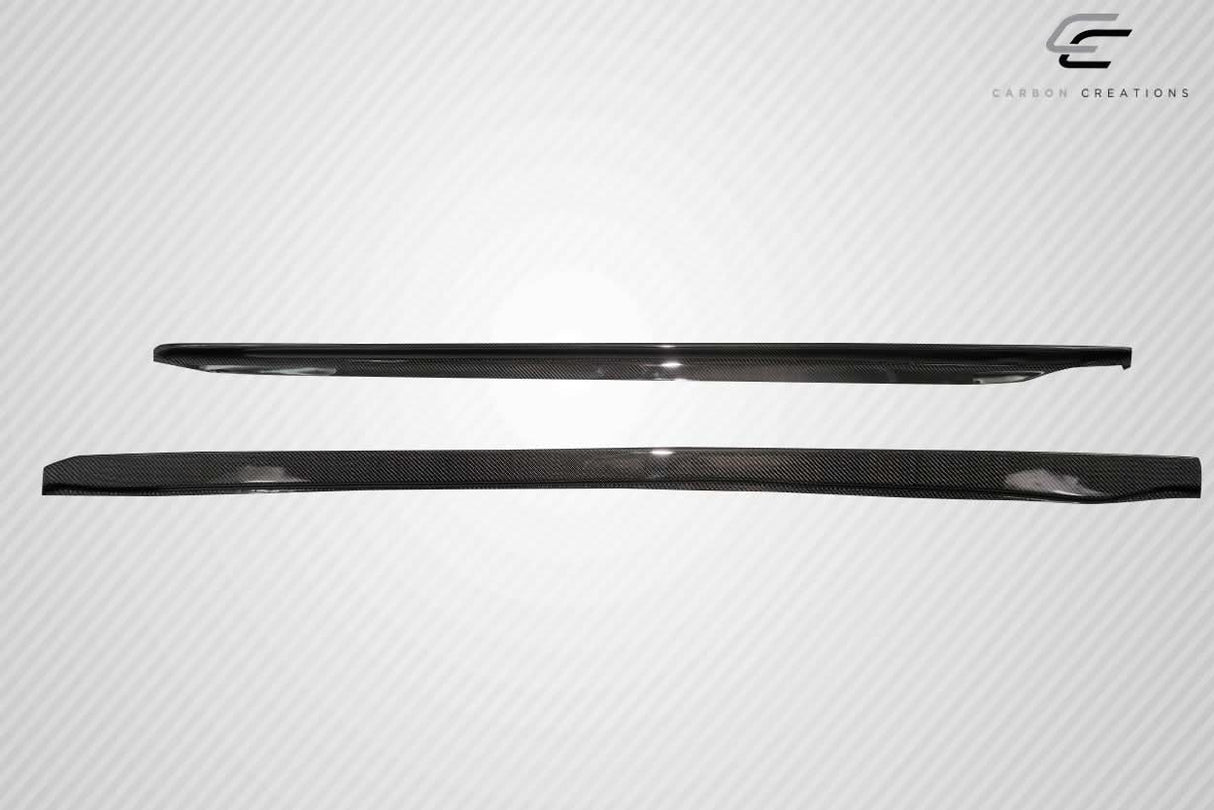 2019-2023 Genesis G70 MSR Style Side Skirts Rocker Panels - Carbon Fiber