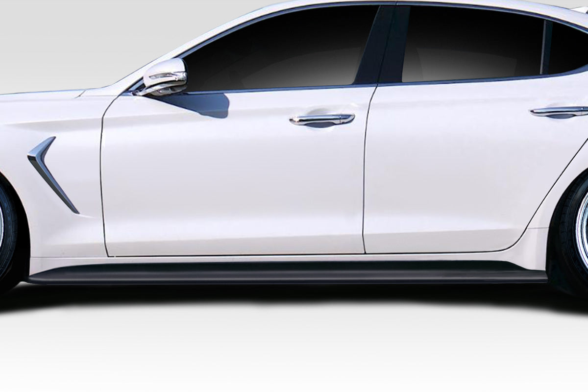 2019-2023 Genesis G70 MSR Style Side Skirts Rocker Panels - FRP