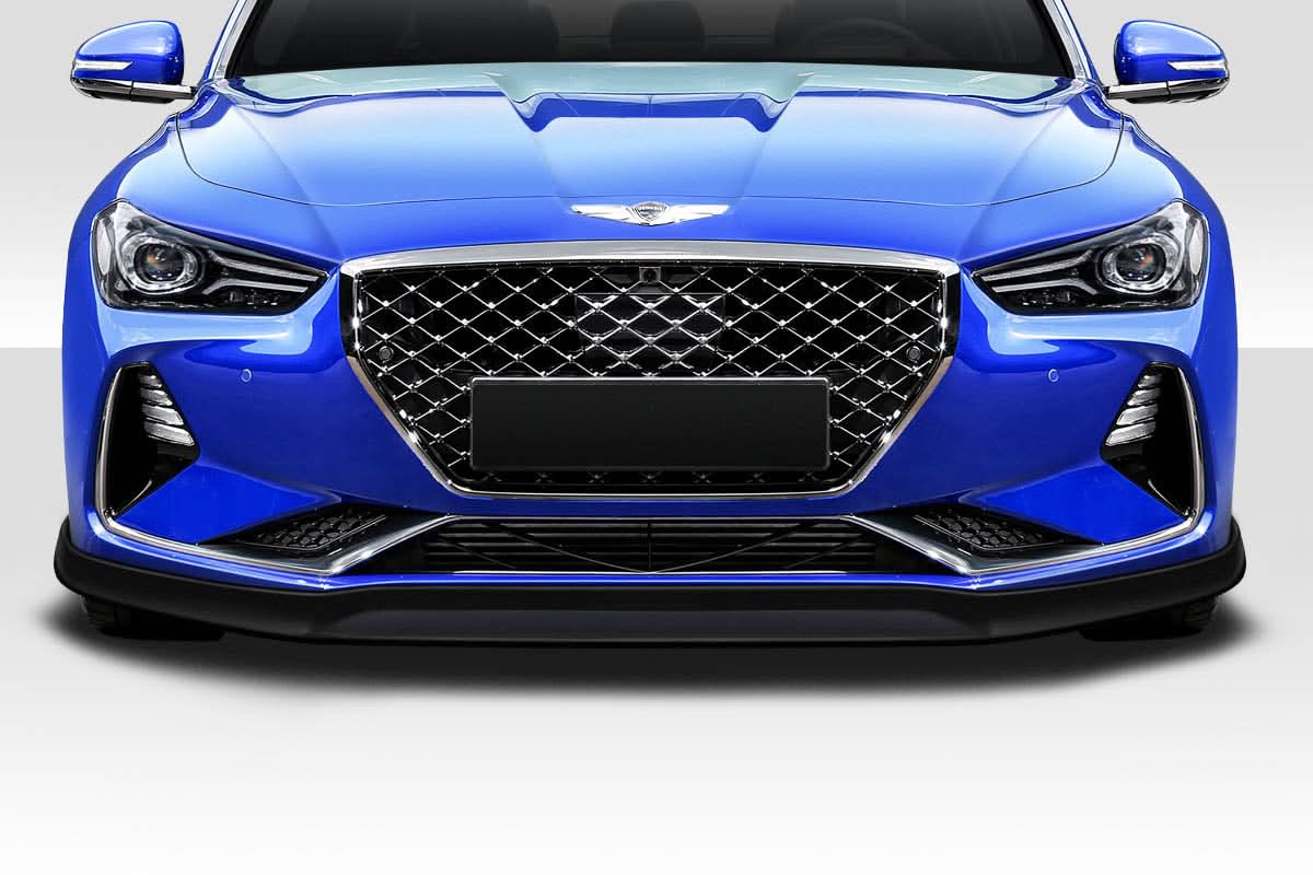 2019-2021 Genesis G70 MSR Style Front Lip Under Spoiler - FRP
