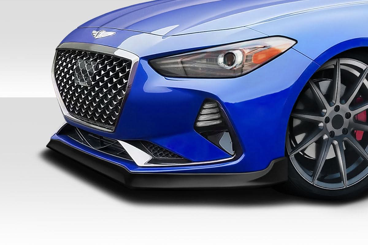 2019-2021 Genesis G70 MSR Style Front Lip Under Spoiler - FRP