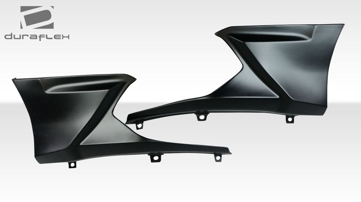 2016-2021 Honda Civic 4DR HFP Look Rear Lip Add On - 2 Piece - FRP