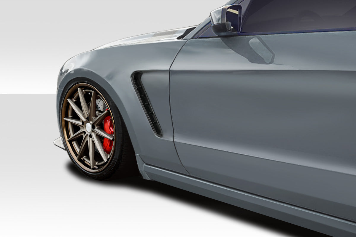 2010-2014 Ford Mustang GT350 V1 Look Front Fenders - 2 Piece