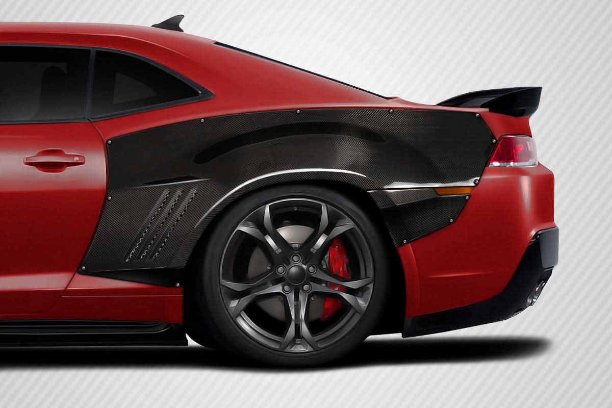 2010-2015 Chevrolet Camaro RBS Style Wide Body Rear Fender Flares