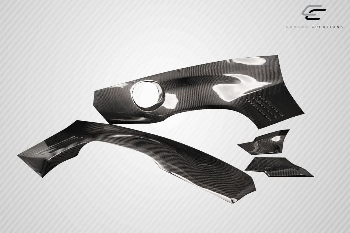 2010-2015 Chevrolet Camaro RBS Style Wide Body Rear Fender Flares