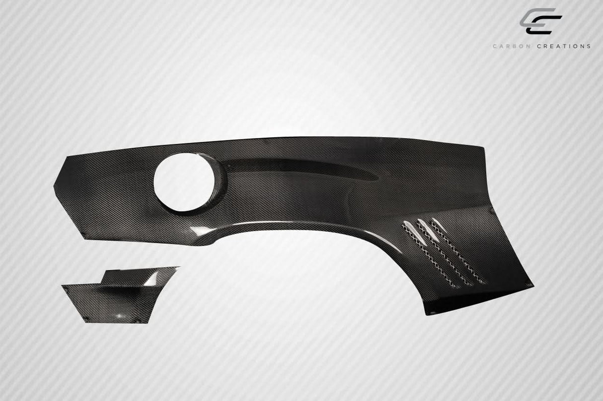 2010-2015 Chevrolet Camaro RBS Style Wide Body Rear Fender Flares