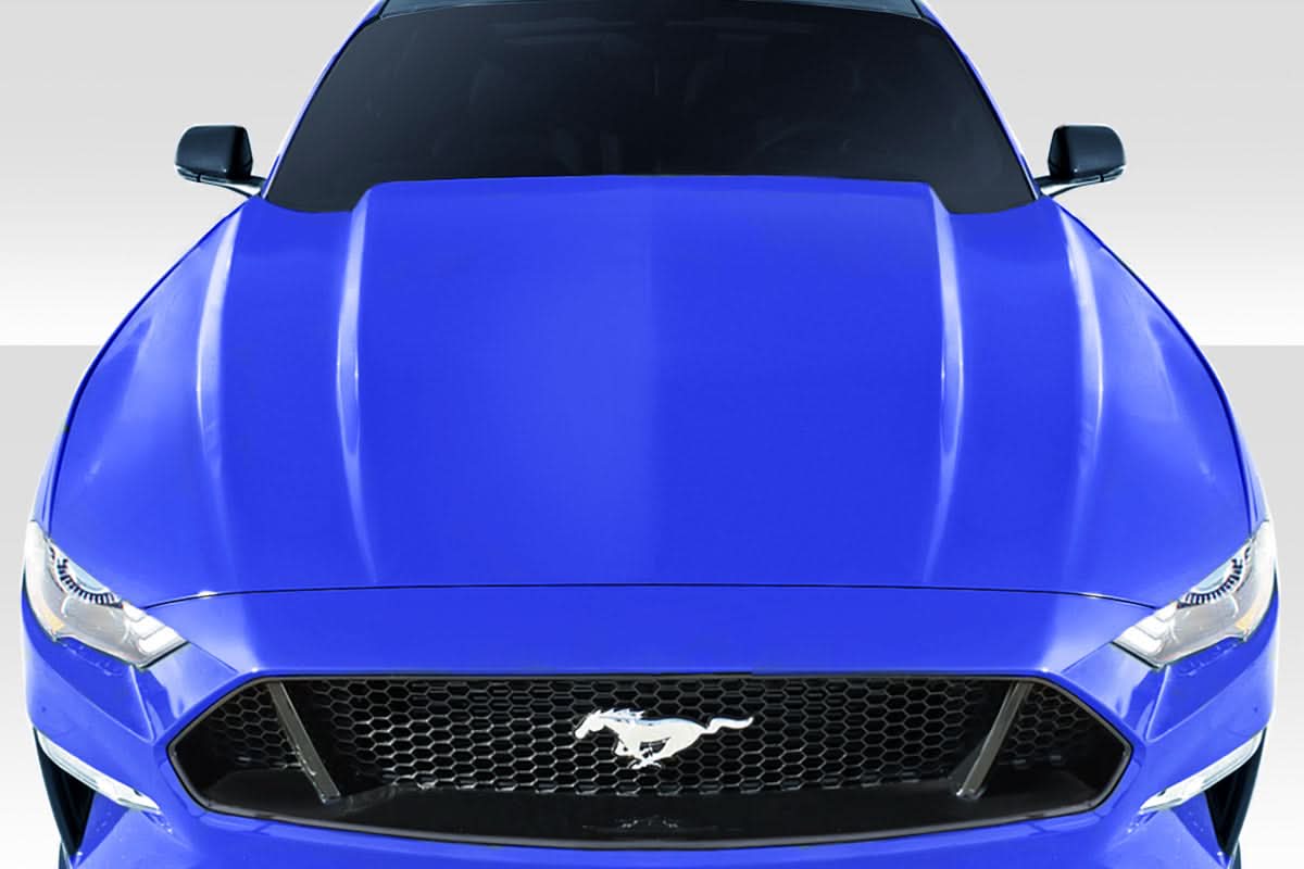 2018-2023 Ford Mustang 3" Cowl Hood - 1 Piece - FRP