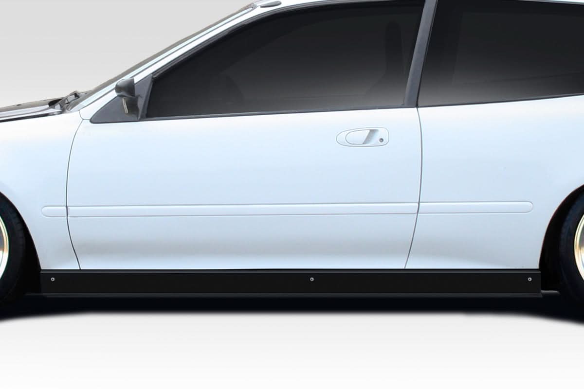 1992-1995 Honda Civic Time Attack Style Side Skirt Rocker Panels - FRP