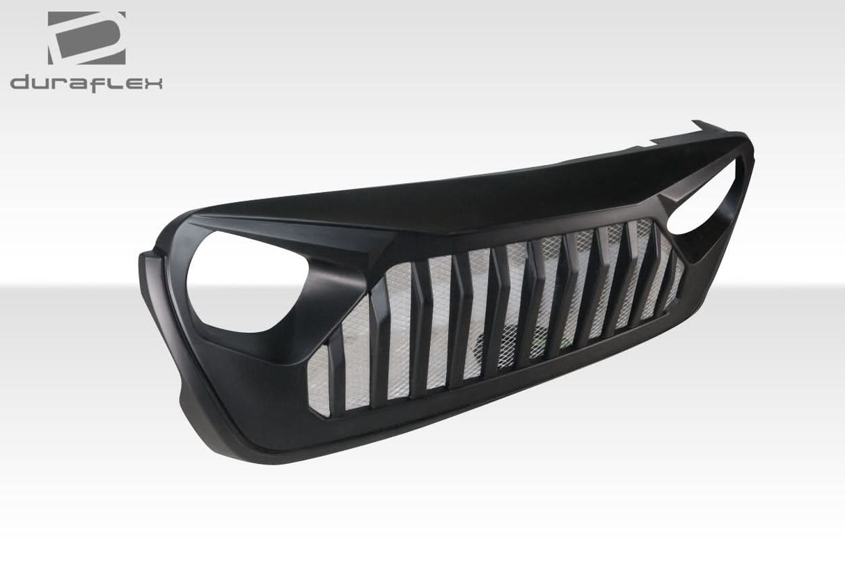 2018-2025 Jeep Wrangler JL Gladiator JT Predator Style Grille - FRP