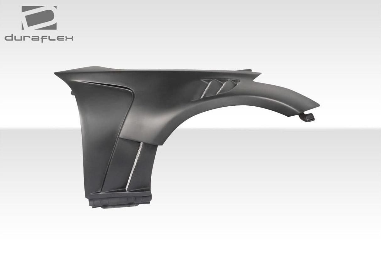 2003-2008 Nissan 350Z Z33 AMS GT3 Style Front Fenders - 2 Piece - FRP