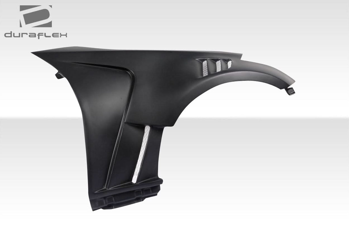 2003-2008 Nissan 350Z Z33 AMS GT3 Style Front Fenders - 2 Piece - FRP