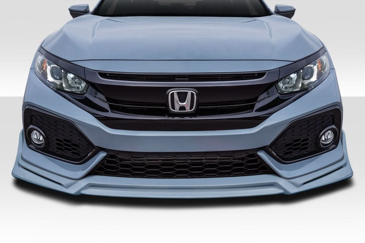 2017-2021 Honda Civic BZ Style Front Lip Spoiler - FRP