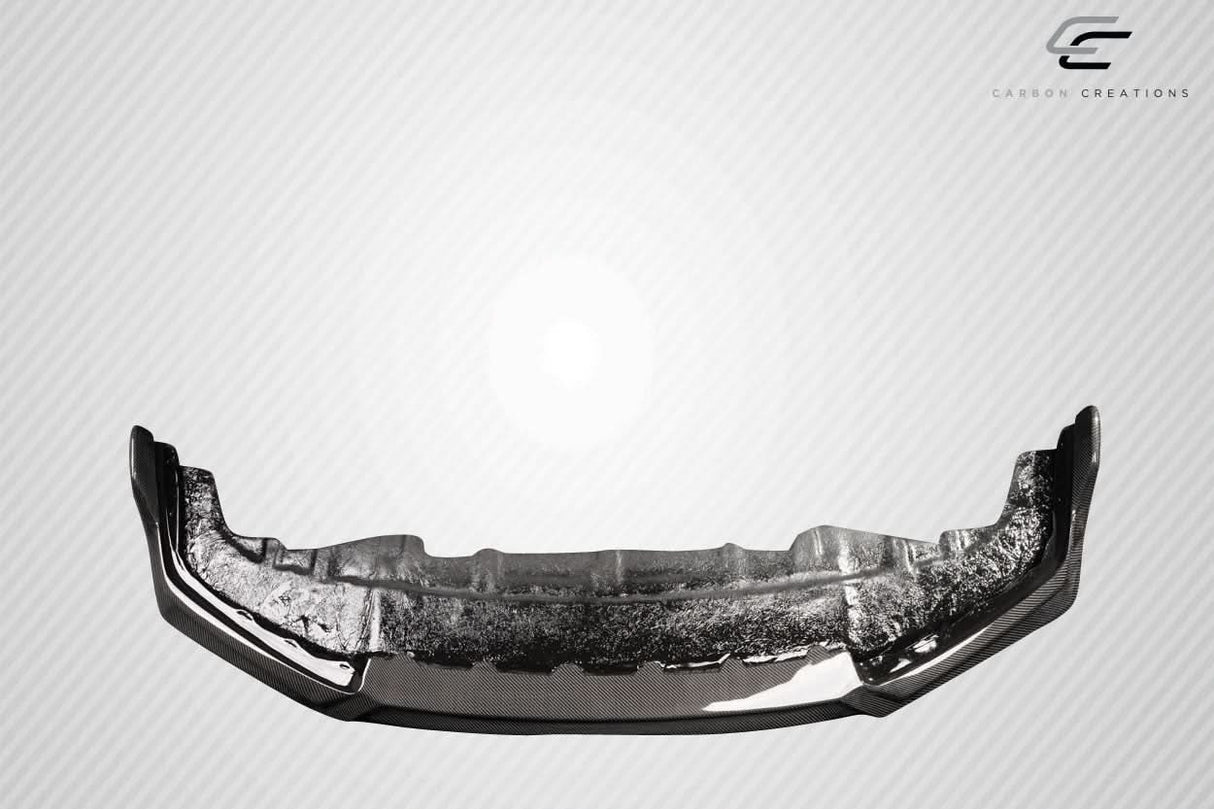 2017-2021 Honda Civic HB BZ Style Front Lip Spoiler - Carbon Fiber