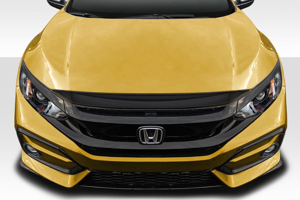2016-2021 Honda Civic EBS Style Hood Lip - 1 Piece - FRP